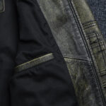 Washed Cowhide Leather Flight Jacket – view 10