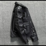 California Sheepskin Leather Jacket – view 8