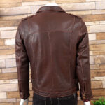 Dual-Pocket Faux Leather Moto Jacket – view 11