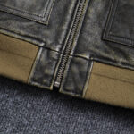 45P Cowhide Leather Bomber Jacket – view 13