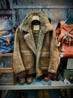 Caramel Faux Shearling Flight Jacket – view 14