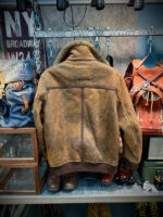 Caramel Faux Shearling Flight Jacket – view 15