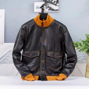 Legacy Short-Cut Cowhide Jacket – view 2