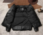 Western-Yoke Cowhide Leather Puffer Jacket – view 10