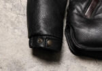 Western-Yoke Cowhide Leather Puffer Jacket – view 14