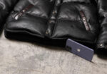 Western-Yoke Cowhide Leather Puffer Jacket – view 15