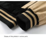 Cropped Chenille Patch Varsity Jacket – view 16