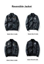 Squadron Badged Military Bomber Jacket – view 22