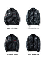 Squadron Badged Military Bomber Jacket – view 23
