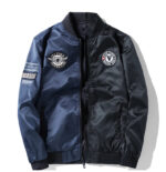 Squadron Badged Military Bomber Jacket – view 29