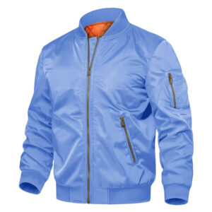 Retro Pilot Varsity Bomber Jacket – view 2