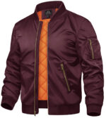 Retro Pilot Varsity Bomber Jacket – view 5