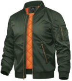 Retro Pilot Varsity Bomber Jacket – view 7