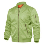 Retro Pilot Varsity Bomber Jacket – view 9