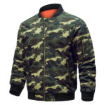 Retro Pilot Varsity Bomber Jacket – view 12