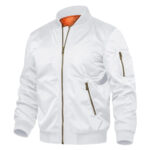 Retro Pilot Varsity Bomber Jacket – view 14
