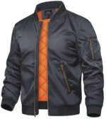 Retro Pilot Varsity Bomber Jacket – view 16