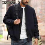 Retro Pilot Varsity Bomber Jacket – view 22
