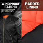 Retro Pilot Varsity Bomber Jacket – view 23