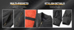 Retro Pilot Varsity Bomber Jacket – view 30