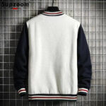 Fleece-Lined Baseball Bomber Jacket – view 5