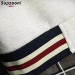 Fleece-Lined Baseball Bomber Jacket – view 6