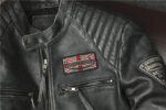 Vintage Embroidered Cowhide Moto Jacket – view 30