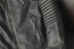 Vintage Embroidered Cowhide Moto Jacket – view 34