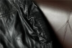 Vintage Embroidered Cowhide Moto Jacket – view 53