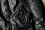Vintage Embroidered Cowhide Moto Jacket – view 61