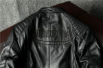 Vintage Embroidered Cowhide Moto Jacket – view 63
