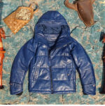 Hooded Genuine Leather Puffer Jacket – view 6