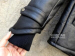 Hooded Genuine Leather Puffer Jacket – view 19
