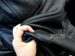 Hooded Genuine Leather Puffer Jacket – view 26