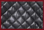 Diamond-Stitch Sheepskin Leather Bomber – view 11