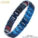 Magnetic Copper & Steel Link Bracelet – view 4