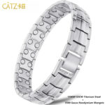 Magnetic Copper & Steel Link Bracelet – view 7
