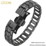 Magnetic Copper & Steel Link Bracelet – view 9