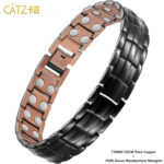 Magnetic Copper & Steel Link Bracelet – view 10