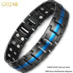 Magnetic Copper & Steel Link Bracelet – view 14