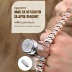 Magnetic Copper & Steel Link Bracelet – view 19
