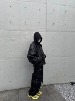 2-in-1 Hooded Faux Leather Jacket – view 18