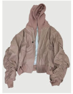 2-in-1 Hooded Faux Leather Jacket – view 41