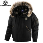 Hooded Fleece Thermal Winter Jacket – view 4