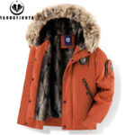 Hooded Fleece Thermal Winter Jacket – view 6