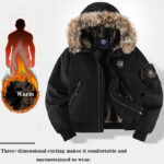 Hooded Fleece Thermal Winter Jacket – view 8