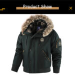 Hooded Fleece Thermal Winter Jacket – view 12