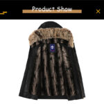 Hooded Fleece Thermal Winter Jacket – view 11
