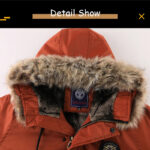 Hooded Fleece Thermal Winter Jacket – view 14