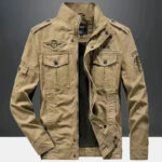 Military Pilot Patch Bomber Jacket – view 3
